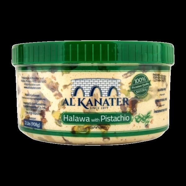 ALKANATER SESAME CANDY WITH PISTACHIO 2 Lbs