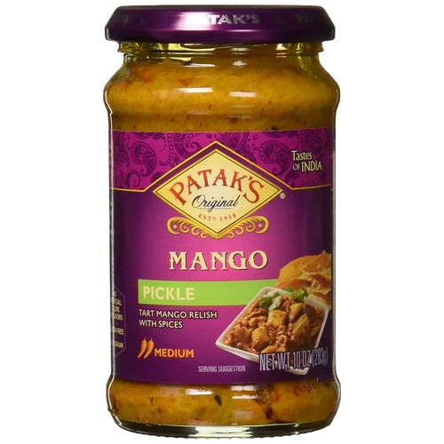 PATAK MANGO PICKLE MILD 10 OZ