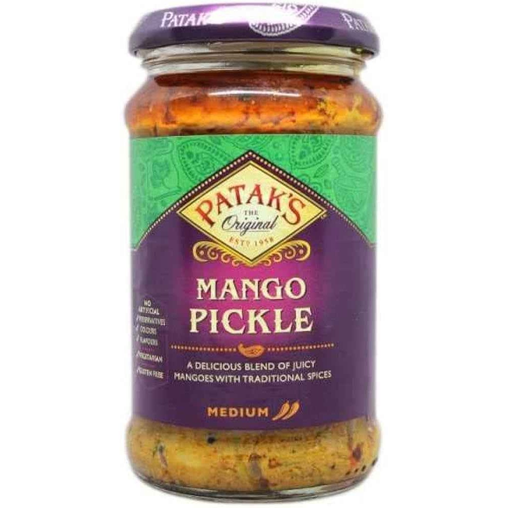 PATAK MANGO PICKLE MED 9 OZ