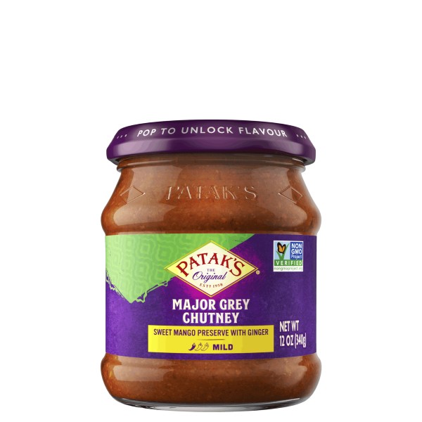 PATAK MAJOR GREY CHUTNEY 12 OZ