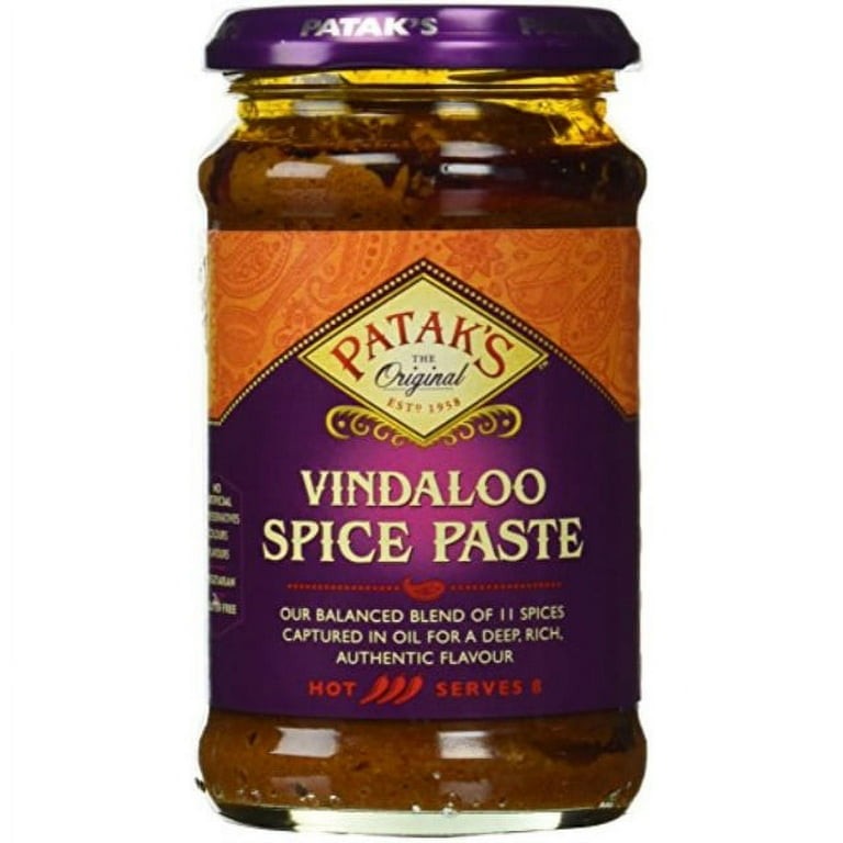 PATAK VINDALOO PASTE 10 OZ