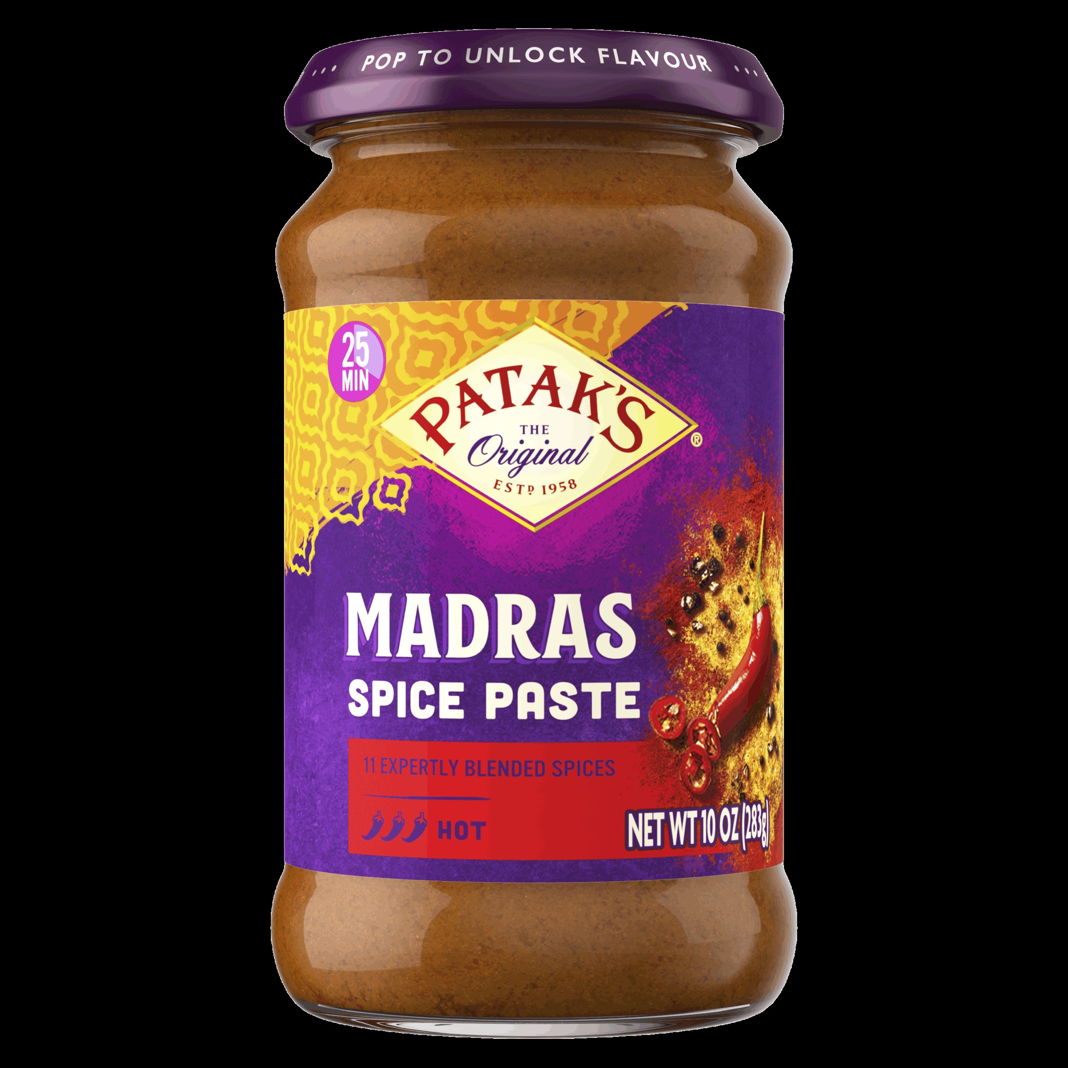 Pataks Madras Curry Paste 10 OZ