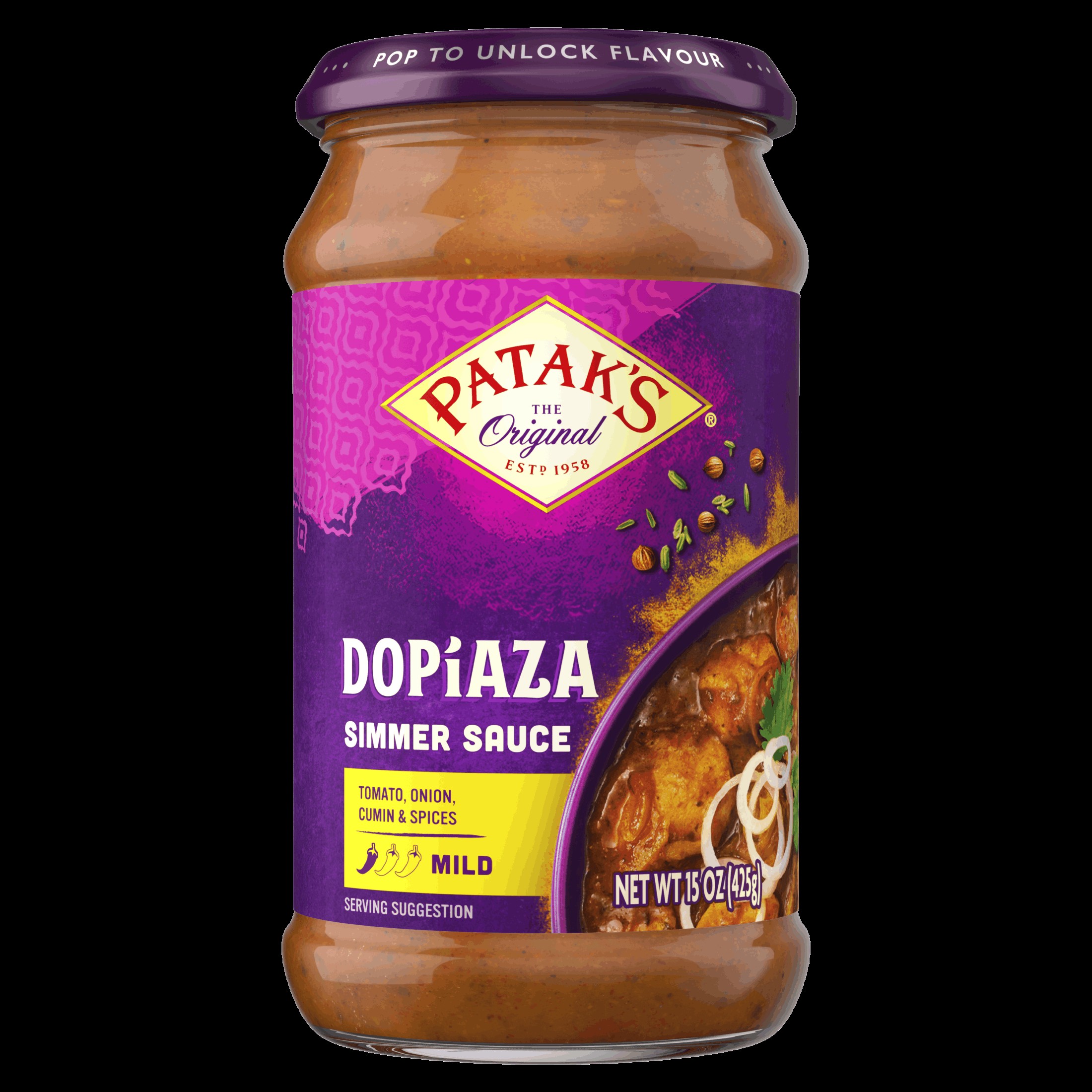 PATAK DOPIAZA CURRY 411 GM