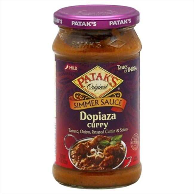 Pataks Original Rich Tomato & Onion Dopiaza Mild 14.5 OZ