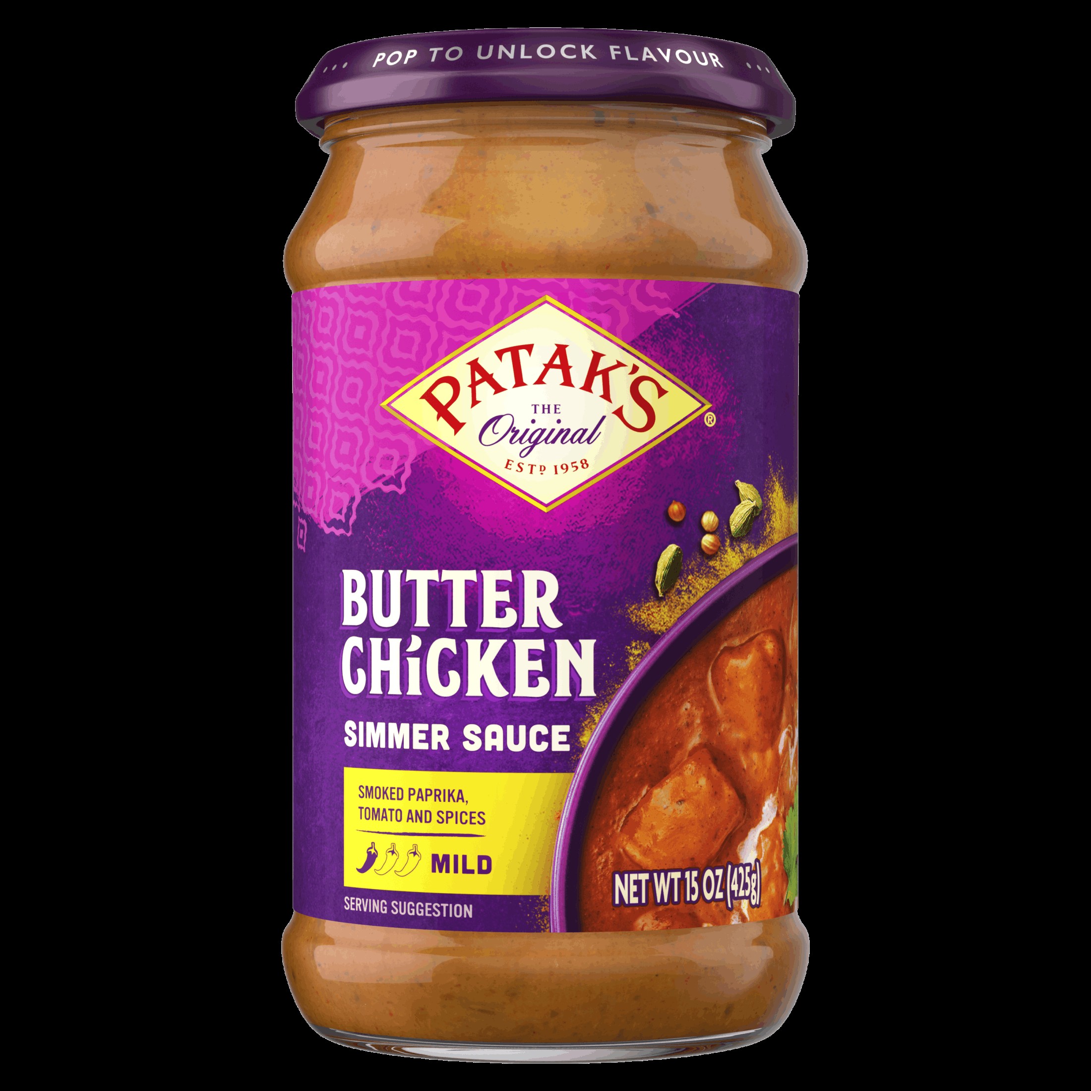 PATAK BUTTER CHICKEN 425 GM