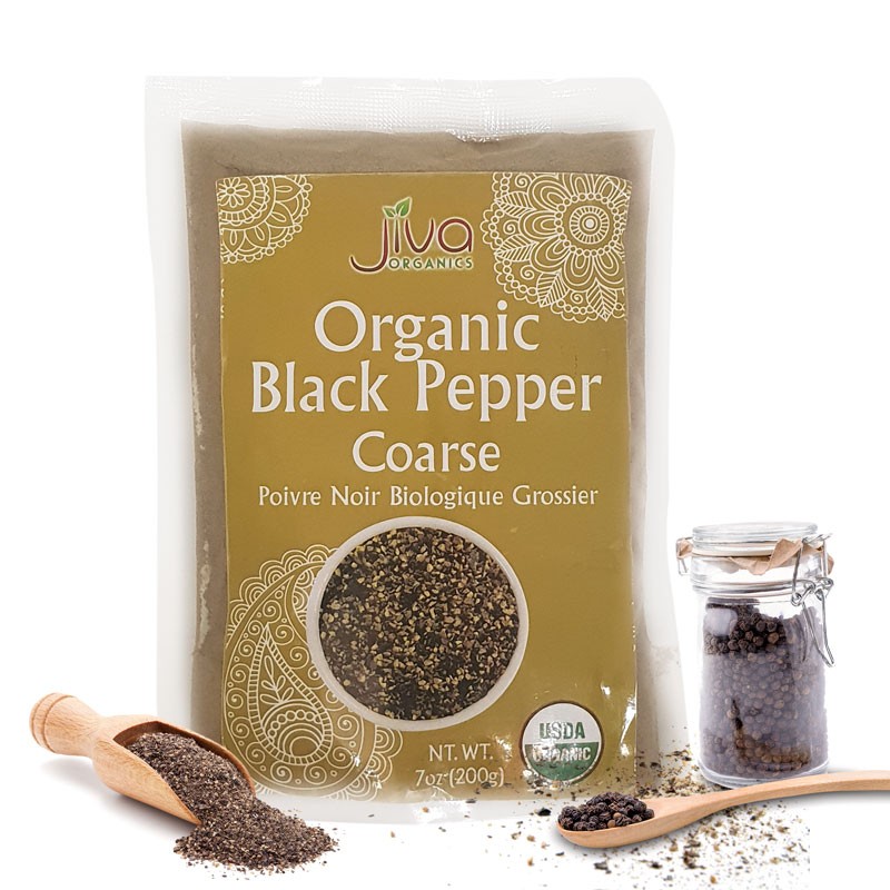 JIVA ORGANIC BLACK PEPPER 0.44 LBS