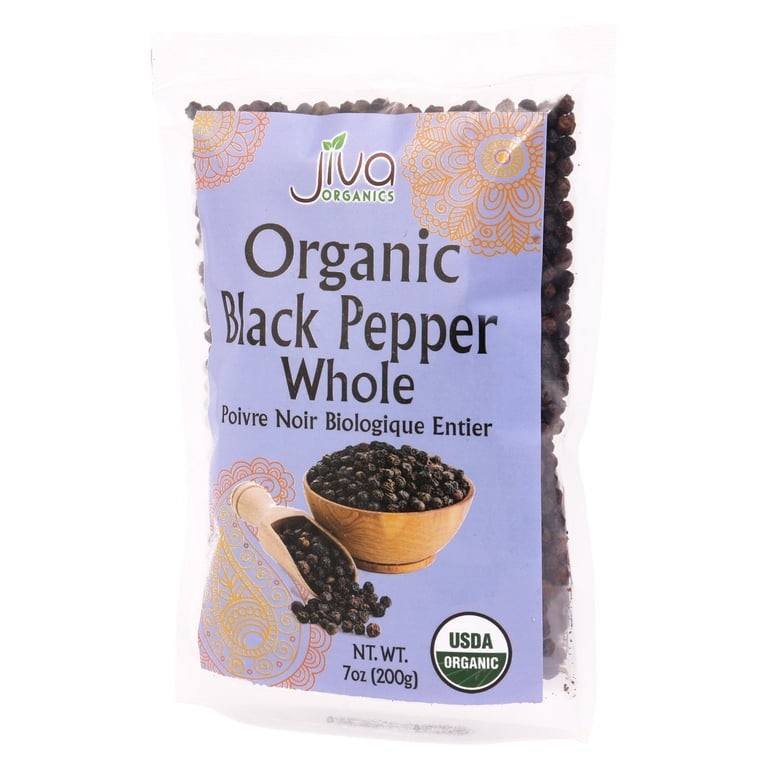 JIVA ORG BLACK PEPPER WHL 7 OZ