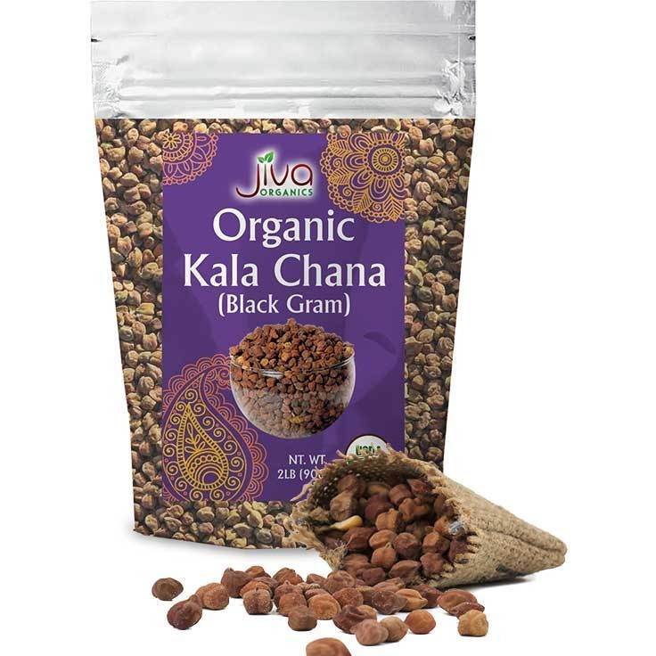 JIVA ORGANIC KALA CHANA 2 LBS