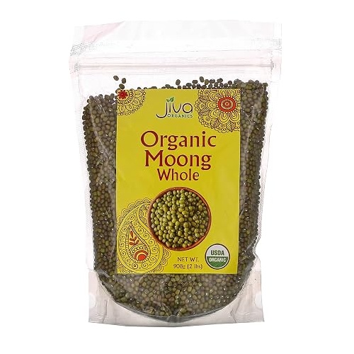 Jiva Org Moong Whole 2 LBS 2 LBS