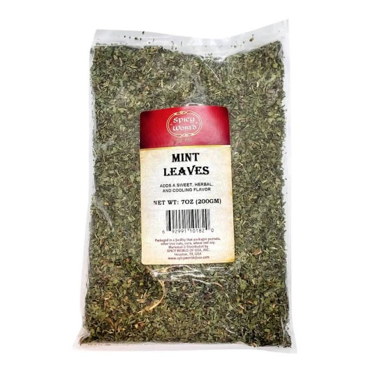 Spicy World Mint Leaves 0.22 Lbs