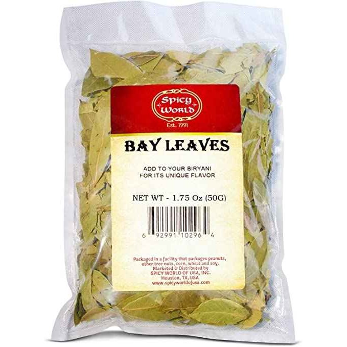 SPICY WORLD BAY LEAVES 50 GM