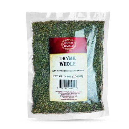 SPICY WORLD THYME WHOLE 100 GM
