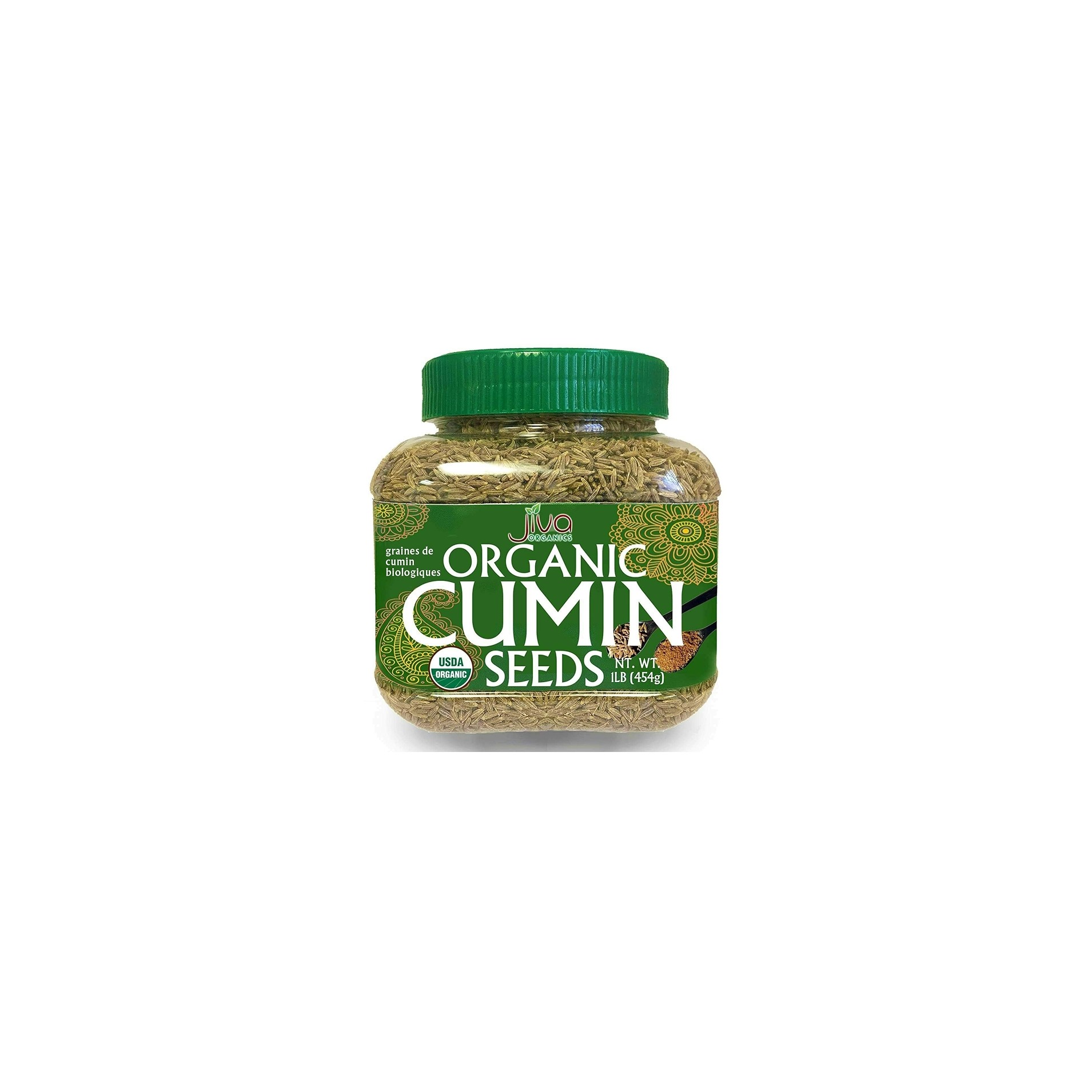 JIVA CUMIN SEEDS ORG 1 LBS