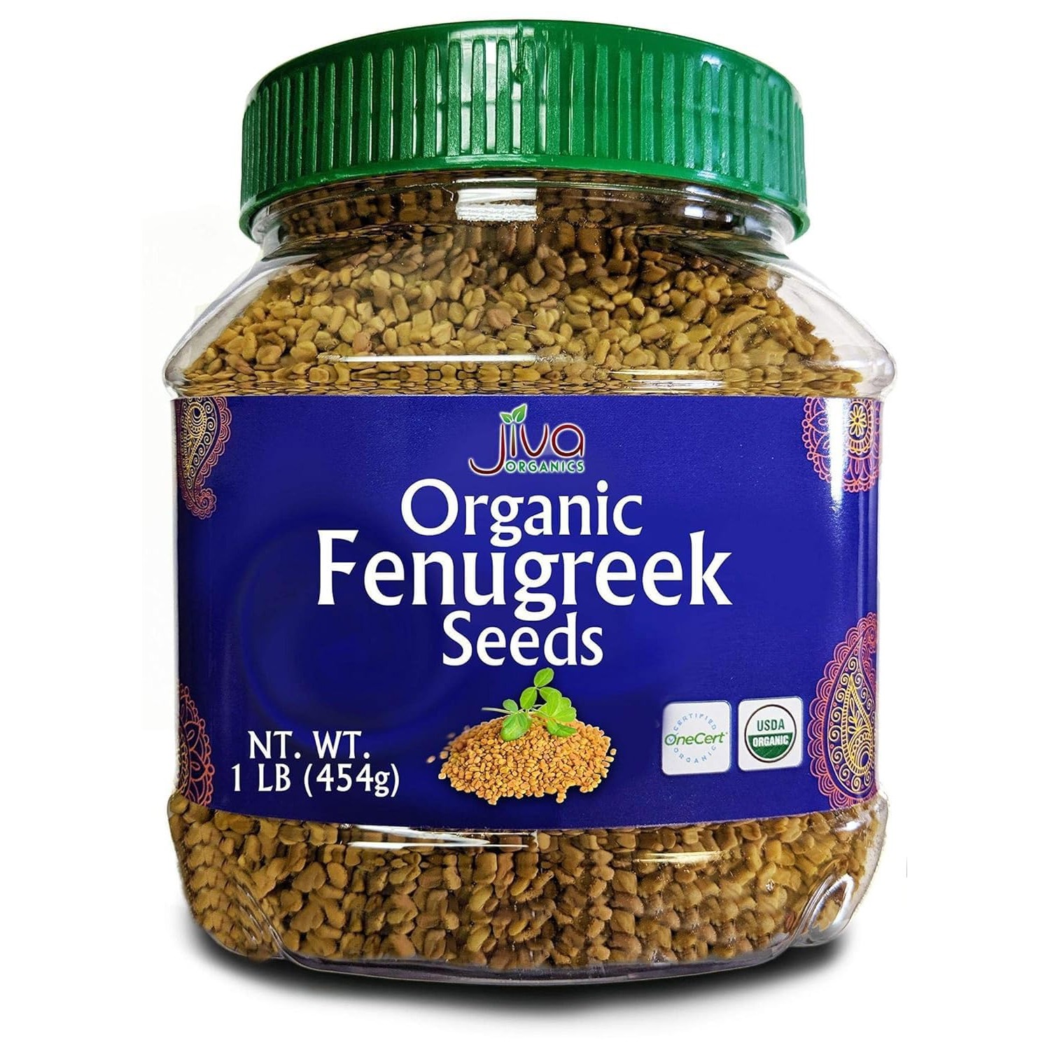 JIVA ORGANIC METHI SEEDS 1 LBS