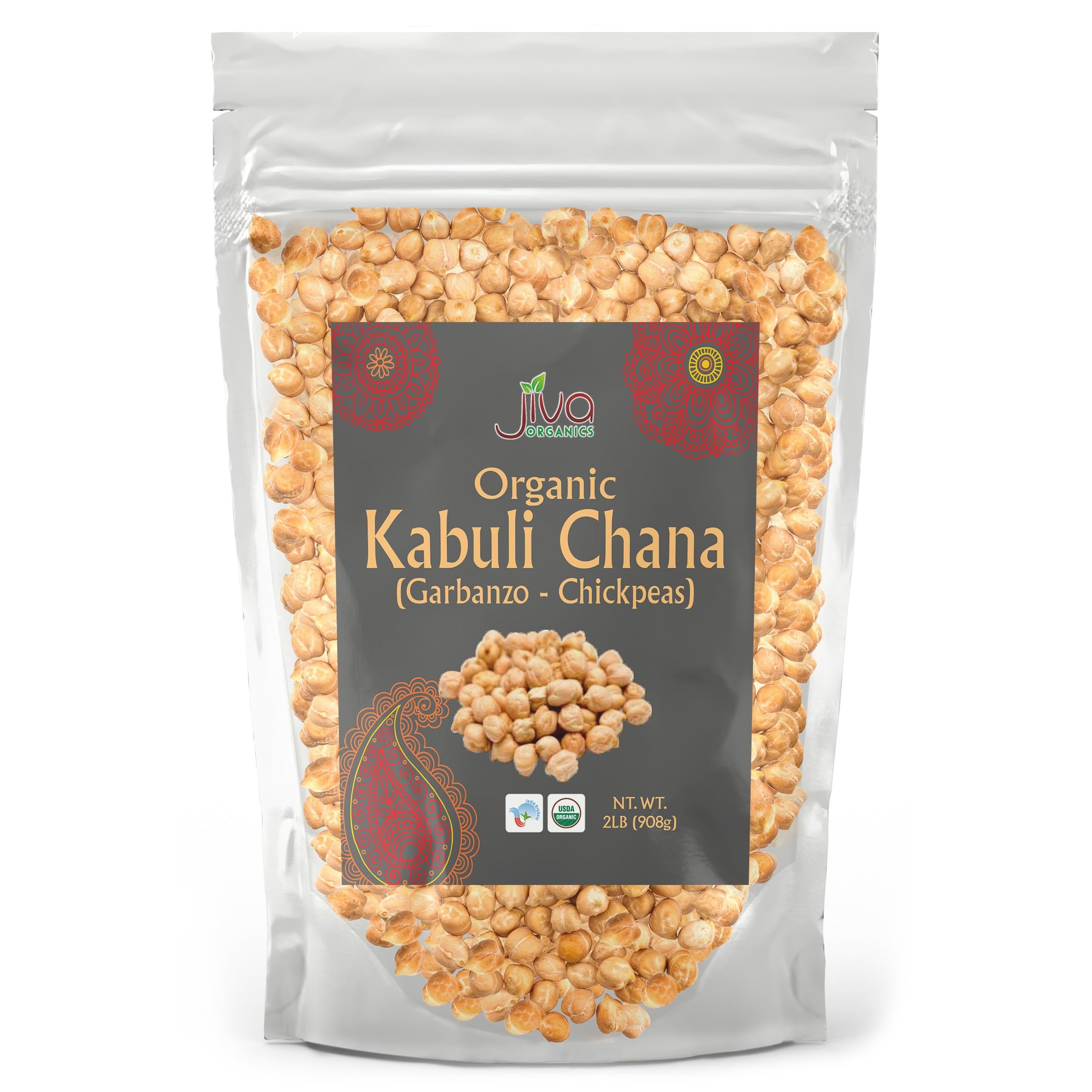 JIVA ORG CHICK PEAS 2 LBS