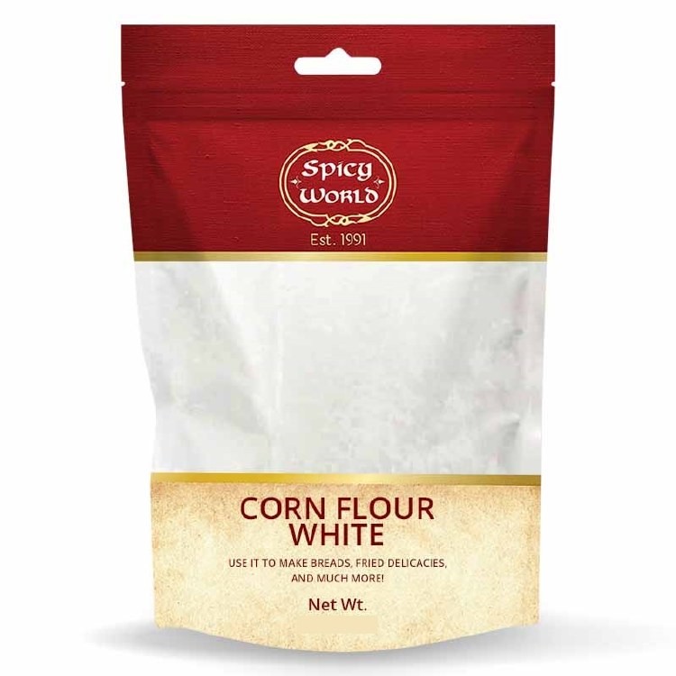CORN FLOUR WHITE SPICY WORLD 2 LBS