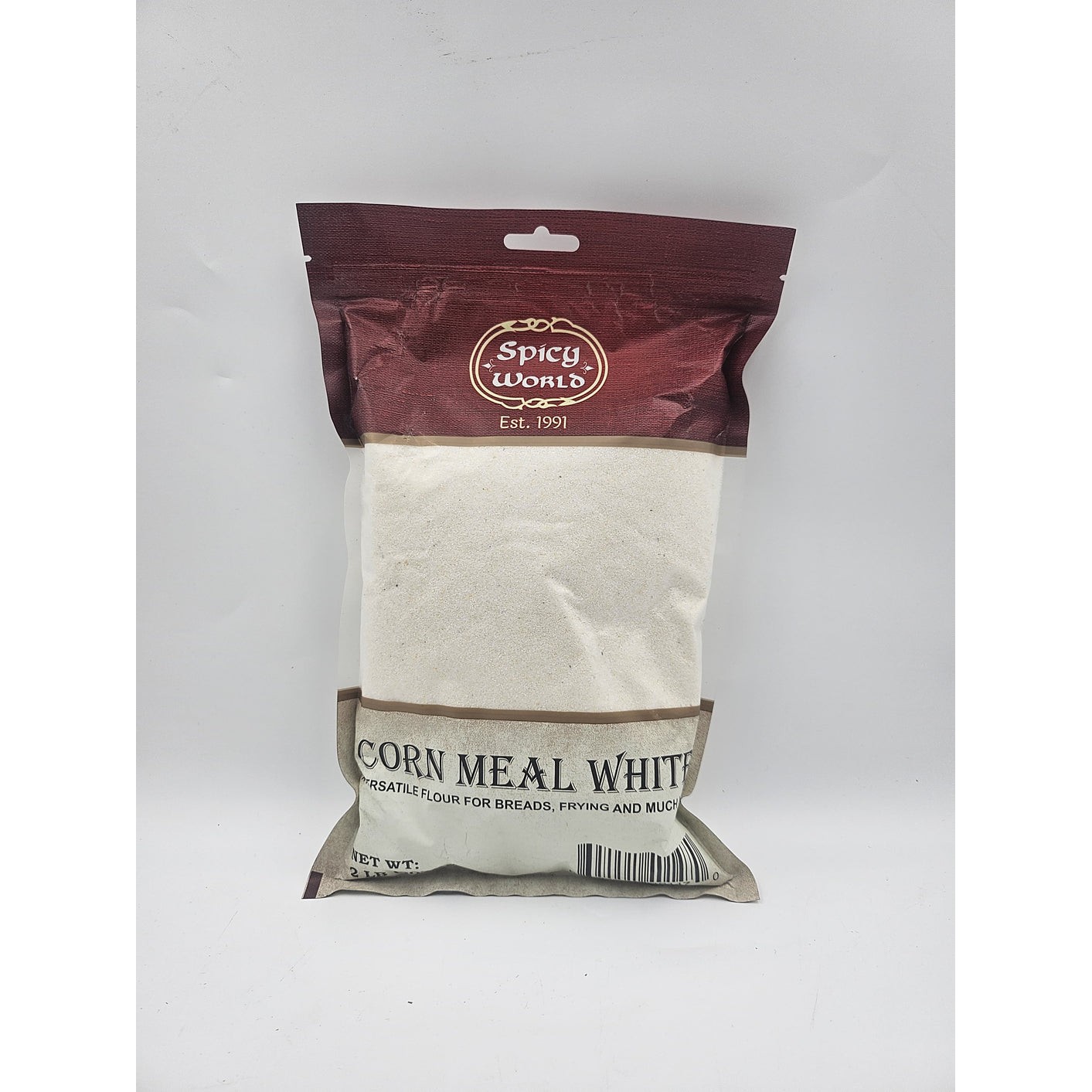 SW CORN MEAL WHT 2 LBS
