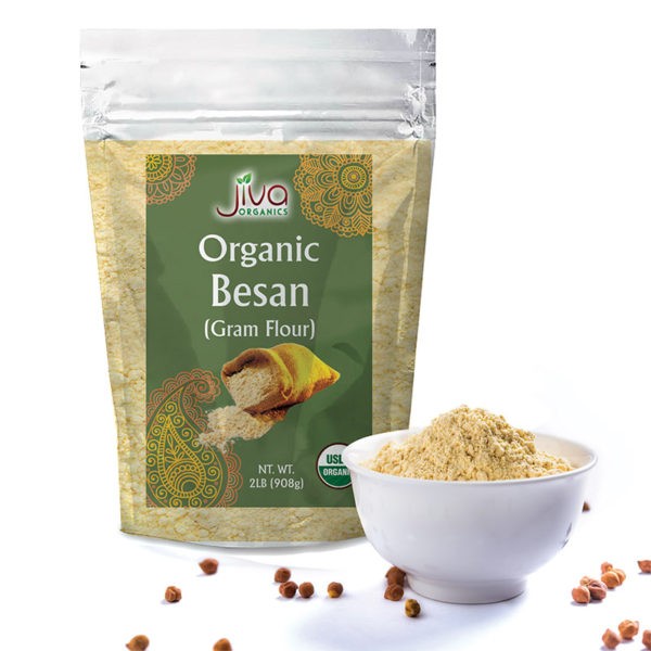 ORGANIC BESAN JIVA 2 LBS