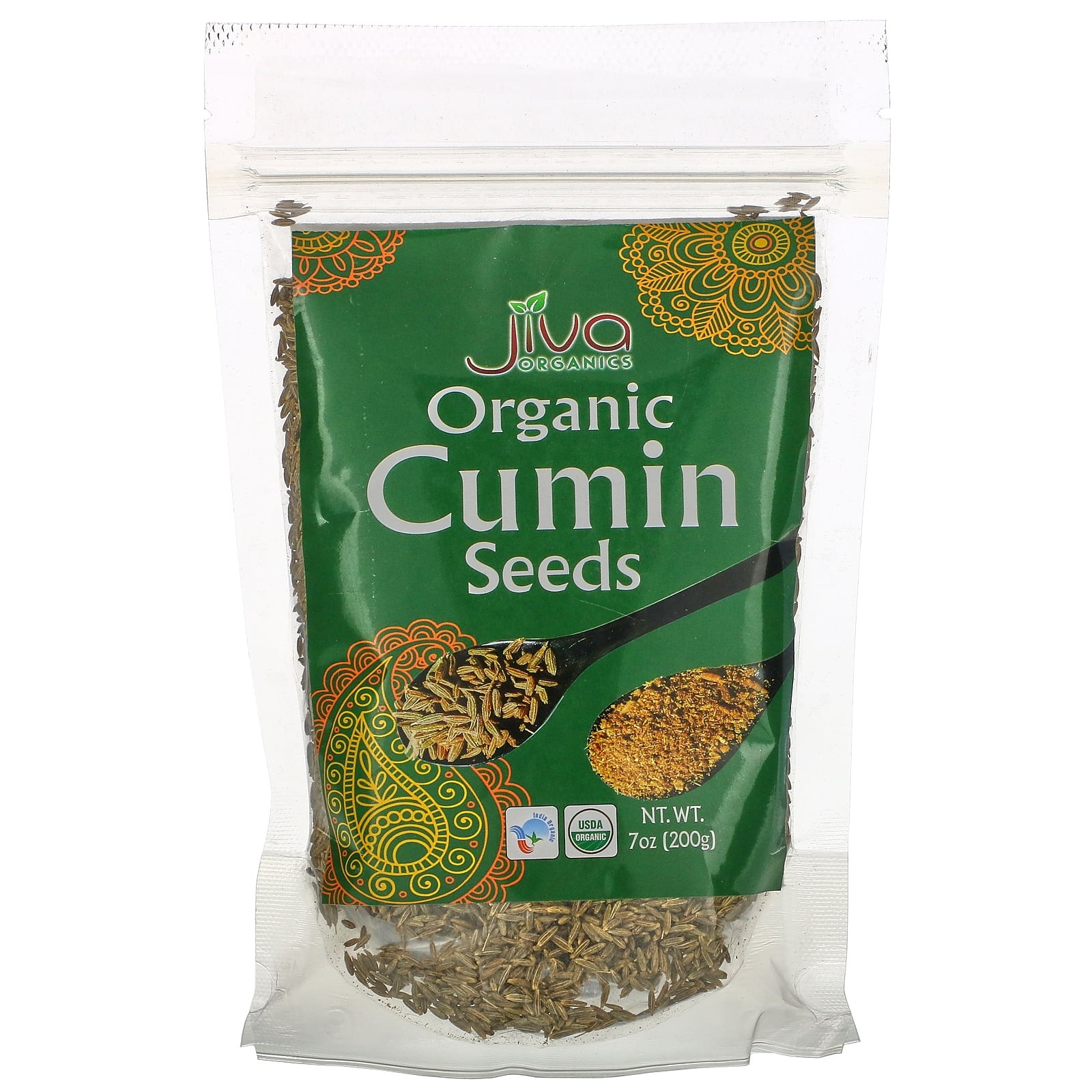 JIVA ORGANIC CUMIN SEED 200 GM