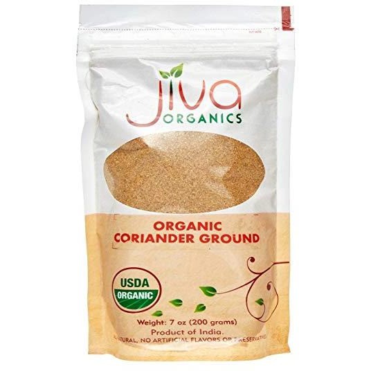 ORGANIC CORIANDER PWD JIVA 7 OZ