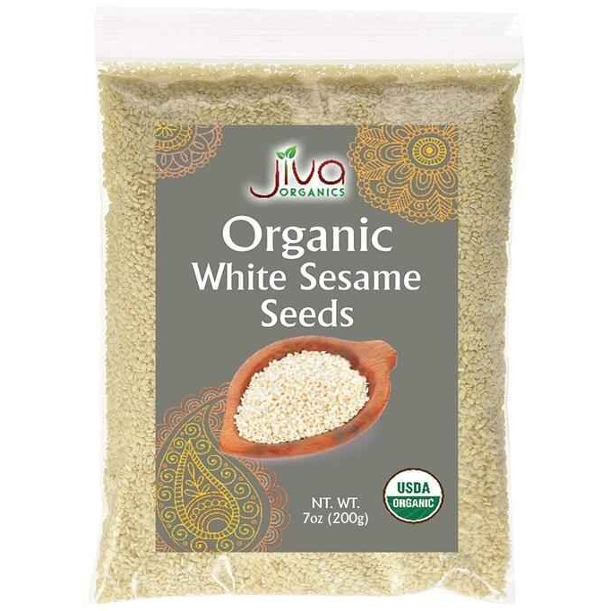 JIVA ORGWHITE SESAME SEEDS 200 GM