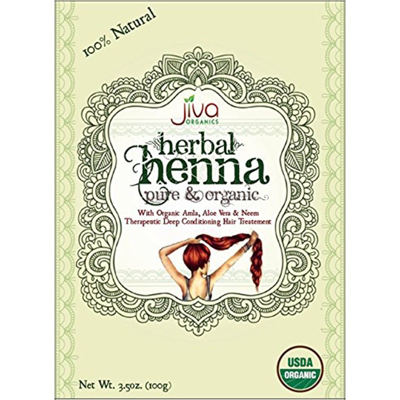 Jiva Organic Herbal Henna 100 GM