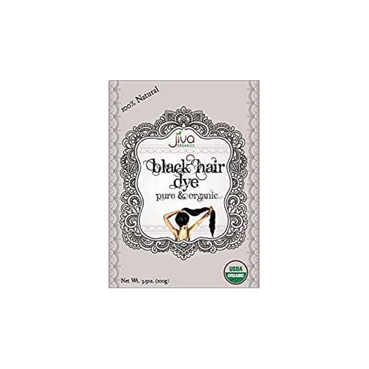ORGANIC HENNA BLACK JIVA 100 GM
