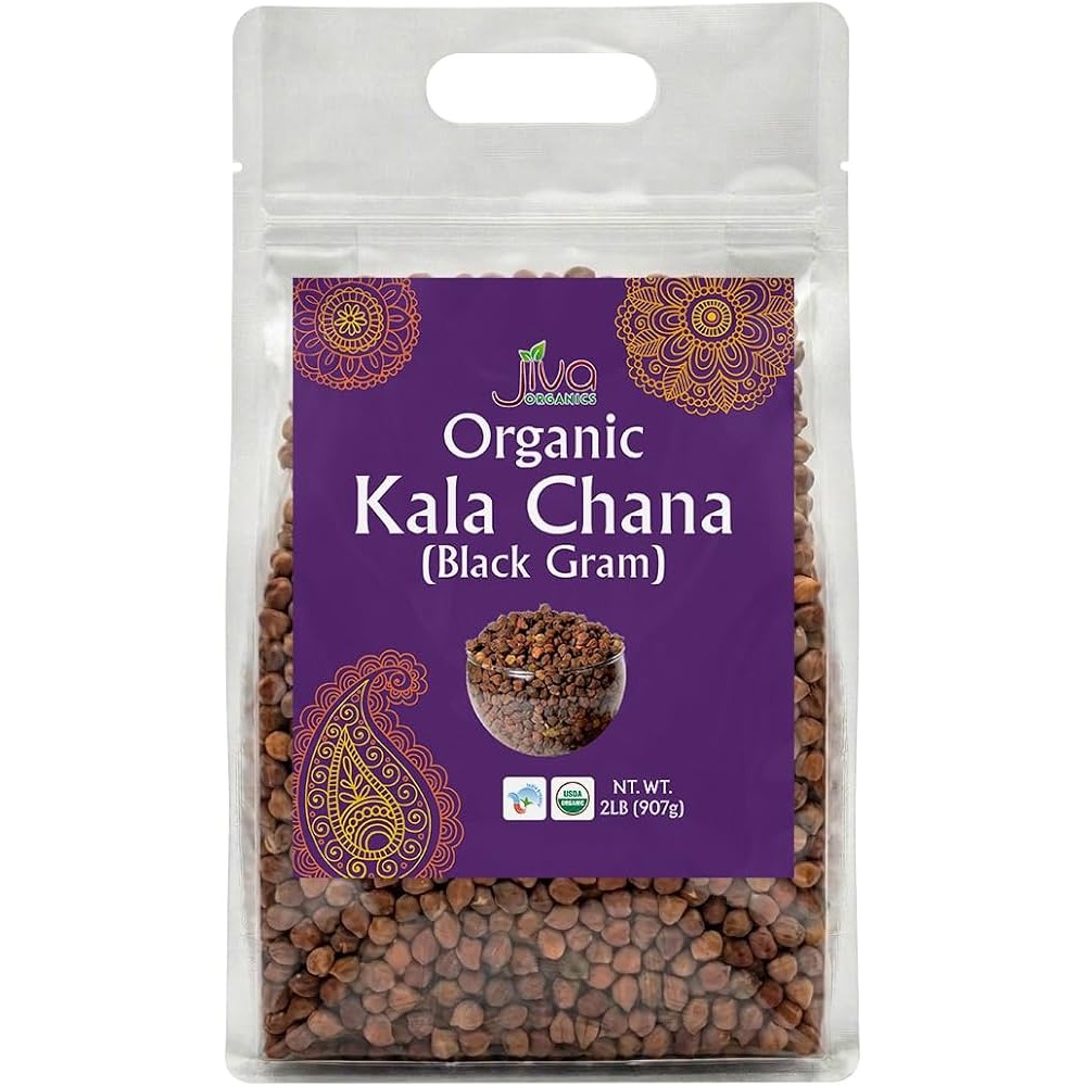 Jiva Organic Kala Chana 2 LBS