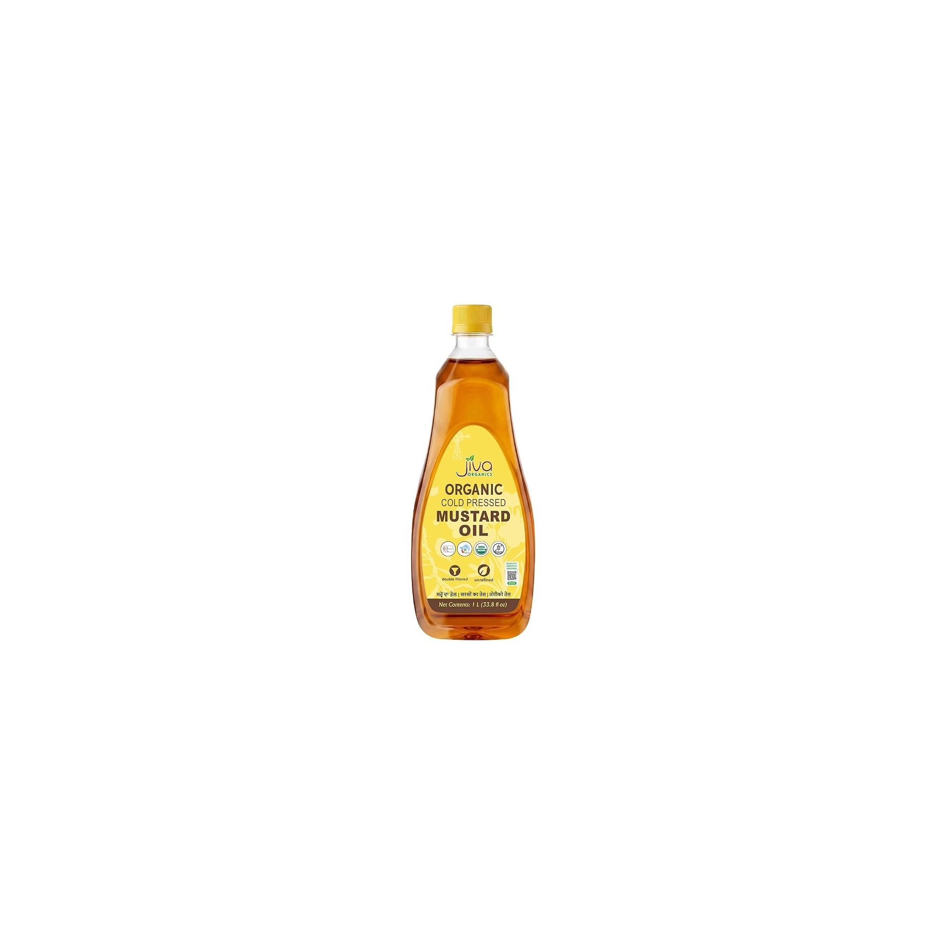 Jiva Organic Mustard Oil 1 LTR
