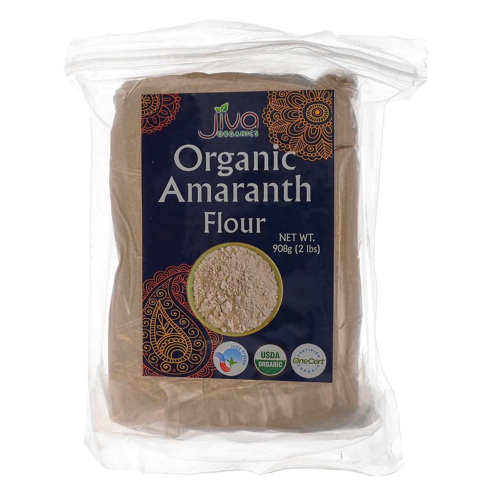 JIVA ORGANIC AMARANTH FLOUR 2 LBS