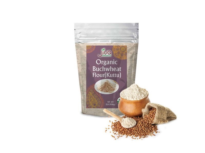 ORG BUCKWHEAT FLOUR JIVA 2 LBS