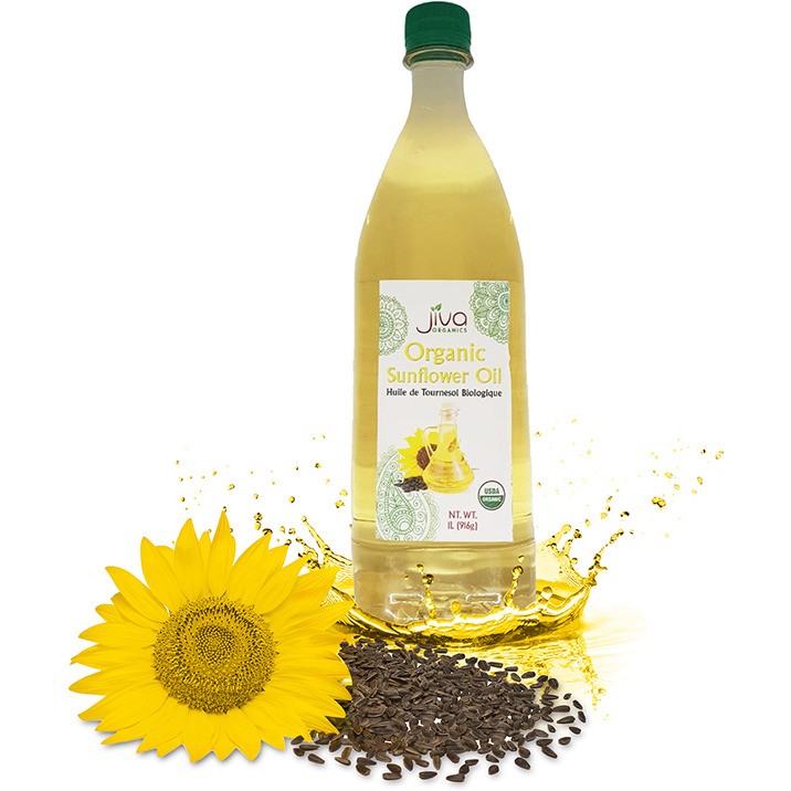 Jiva Organic Sunflower Oil 1 LTR