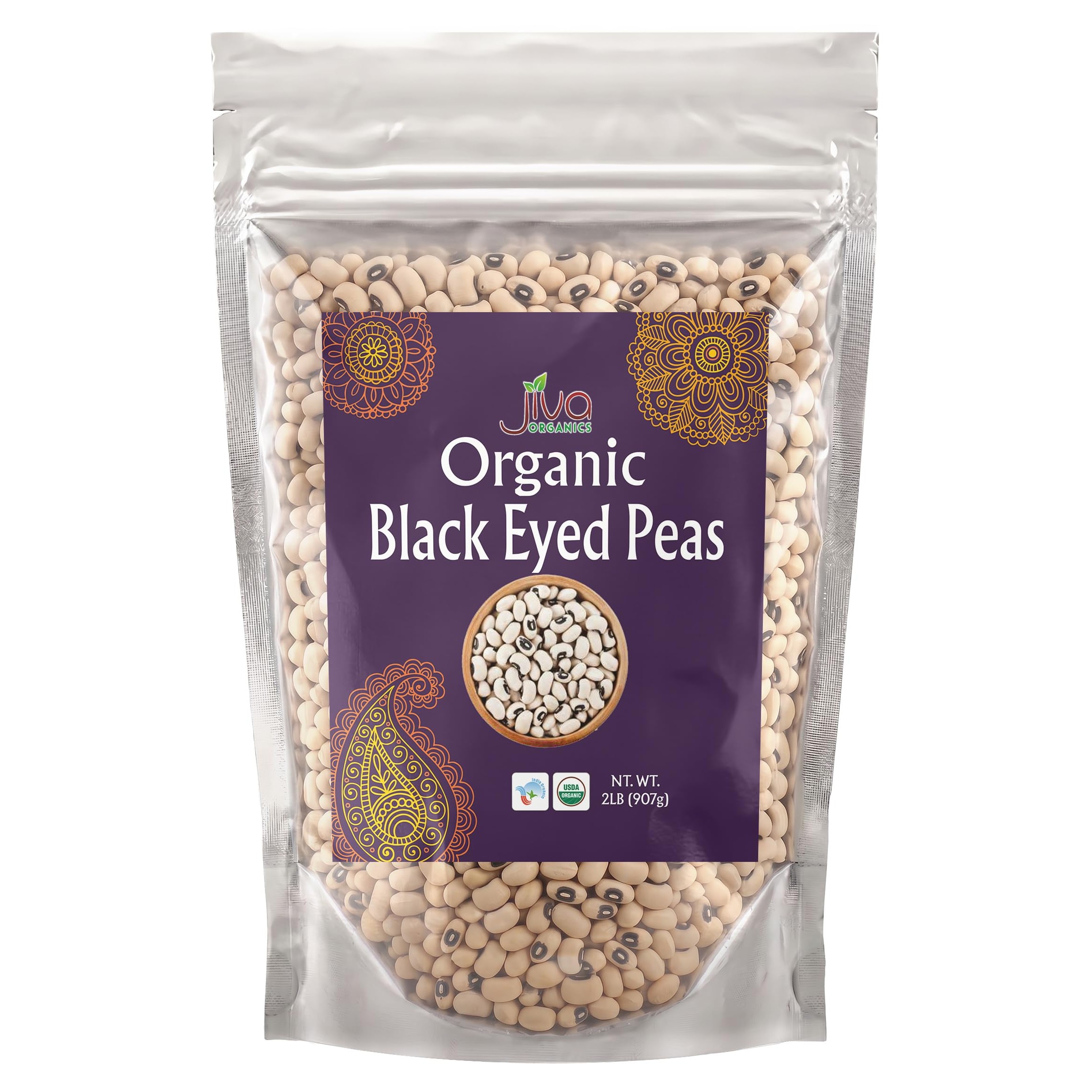 Jiva Blackeye Peas 2 LBS 2 LBS