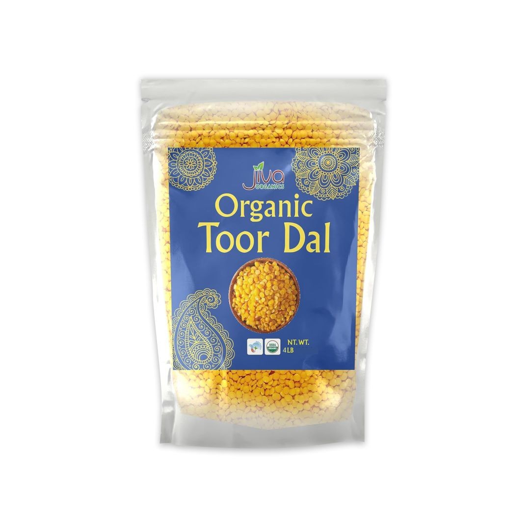 JIVA ORGANIC TOOT DAL 4 LBS