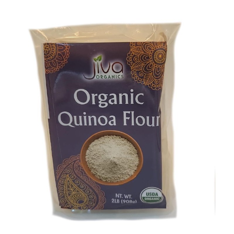 JIVA ORGANIC QUINOA FLOUR 2 LBS