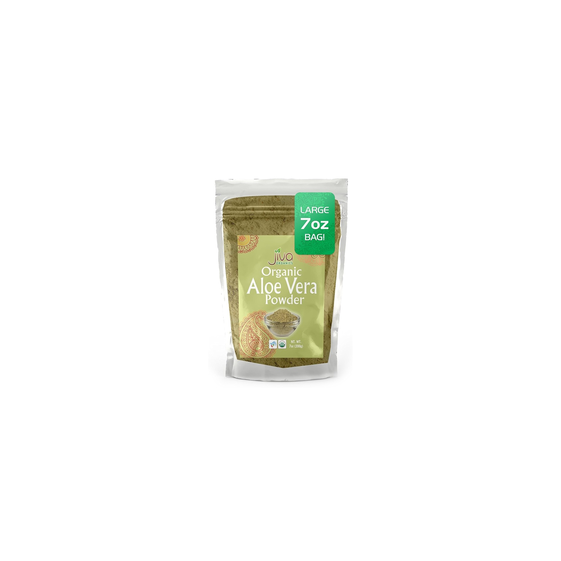 JIVA ORG ALOE VERA POWDER 7 OZ