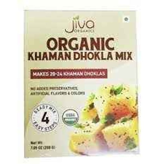 Jiva Organic Khaman Dhokla Mix 200 GM