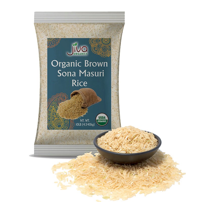 Jiva Org Brown Sona 4 LBS