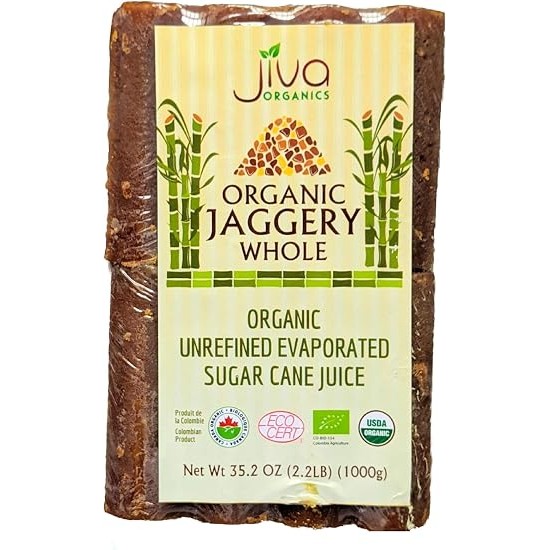 JIVA ORGANIC JAGGERY  2 LBS
