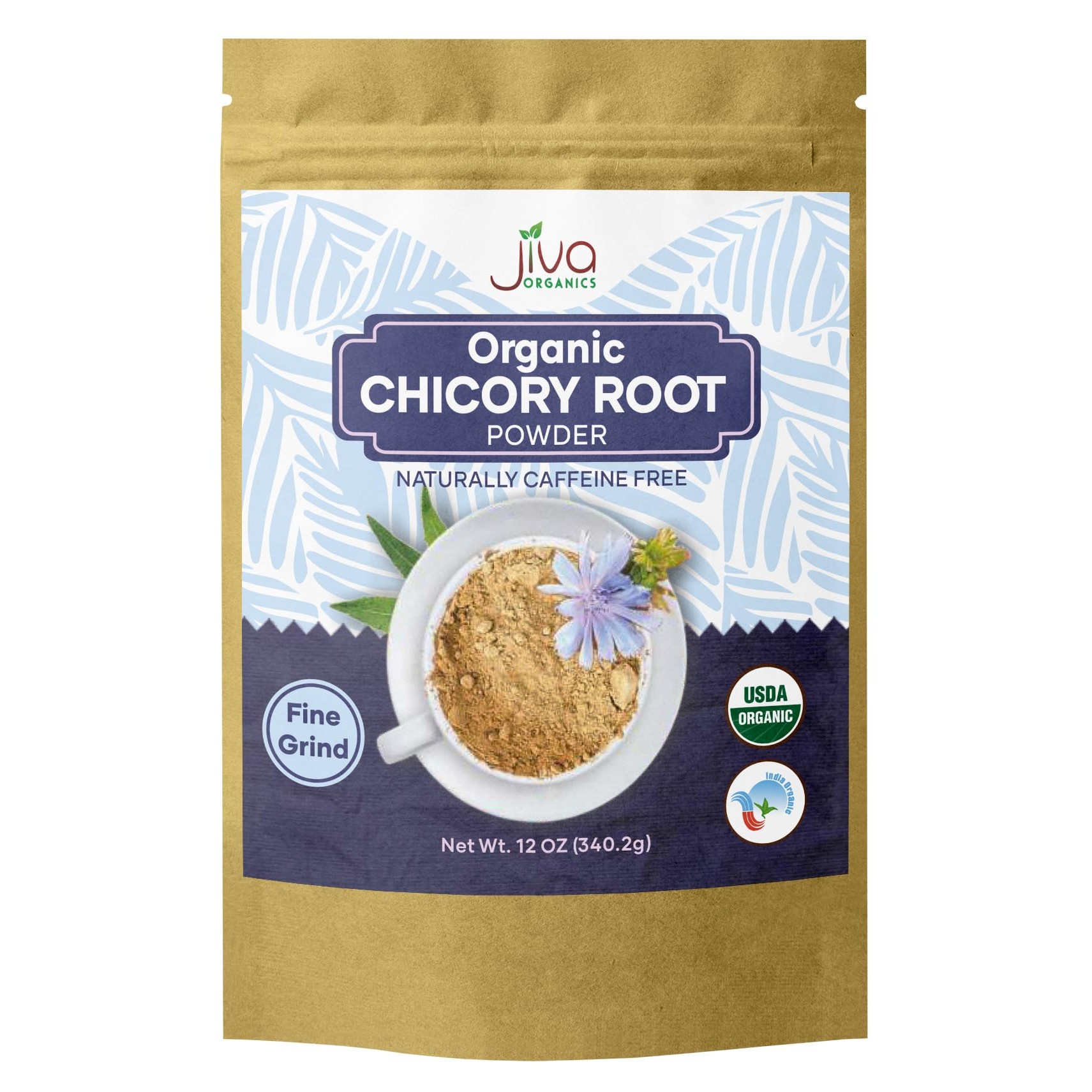 Jiva Organic Chicory Root 12 OZ
