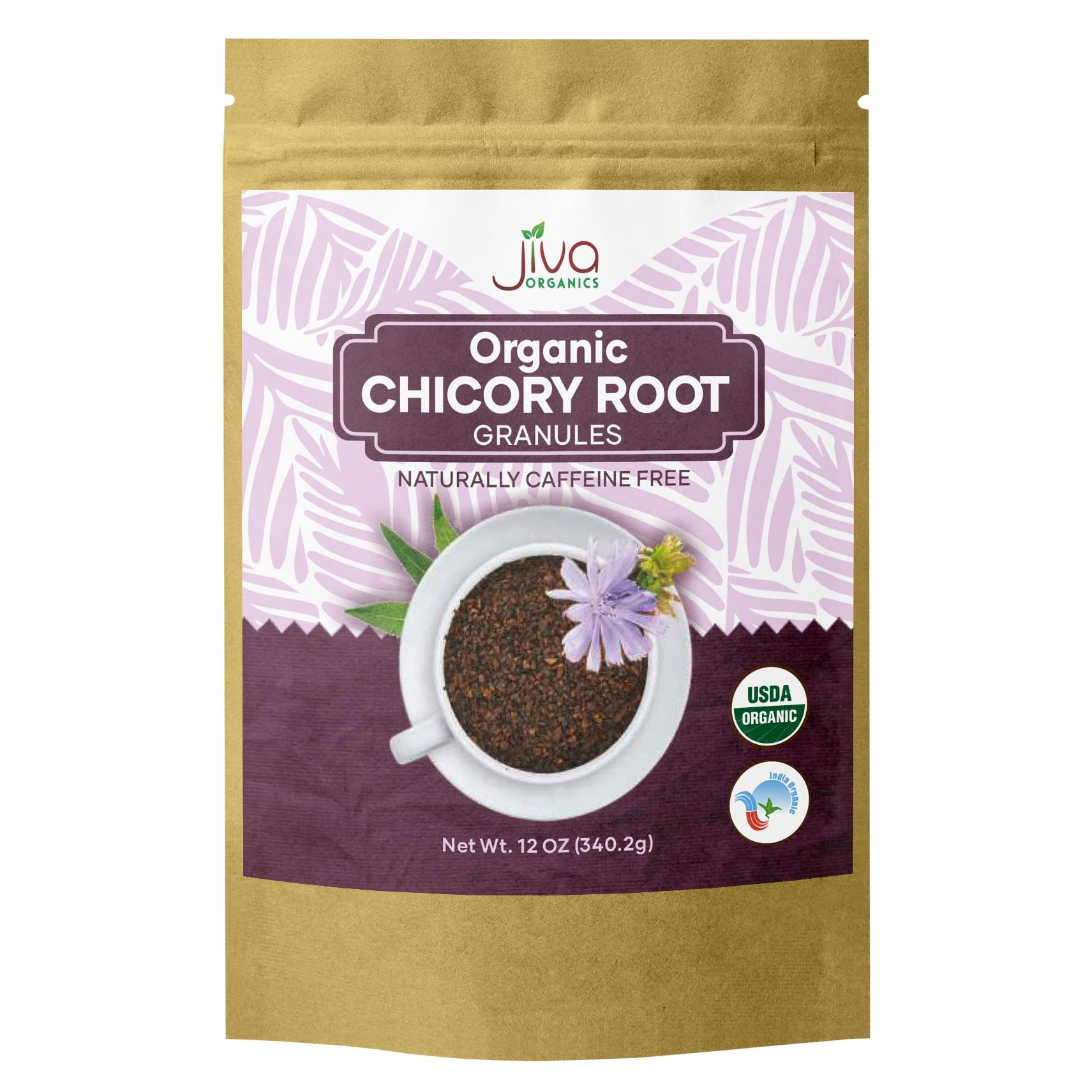 Jiva Organic Chicory Powder 12 OZ
