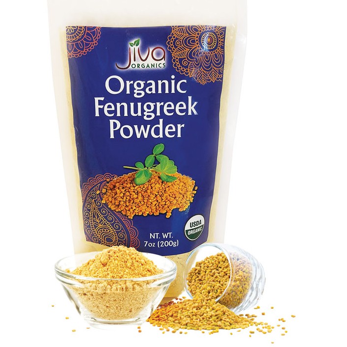JIVA ORGANIC FENUGREEK POWDER 8 OZ