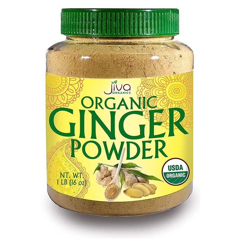 JIVA ORGANIC GINGER POWDER 8 OZ