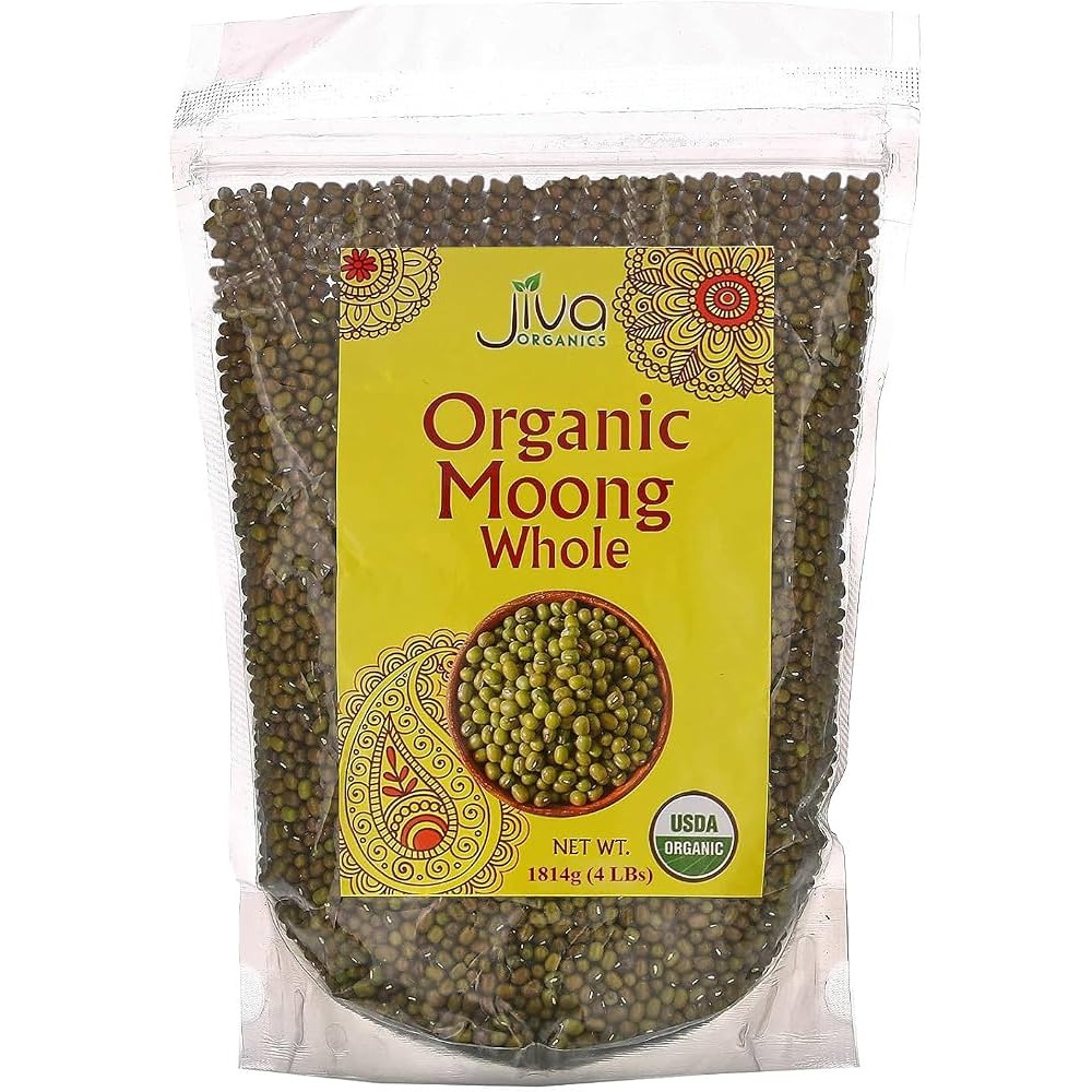 Jiva Moong Whole 4 LBS
