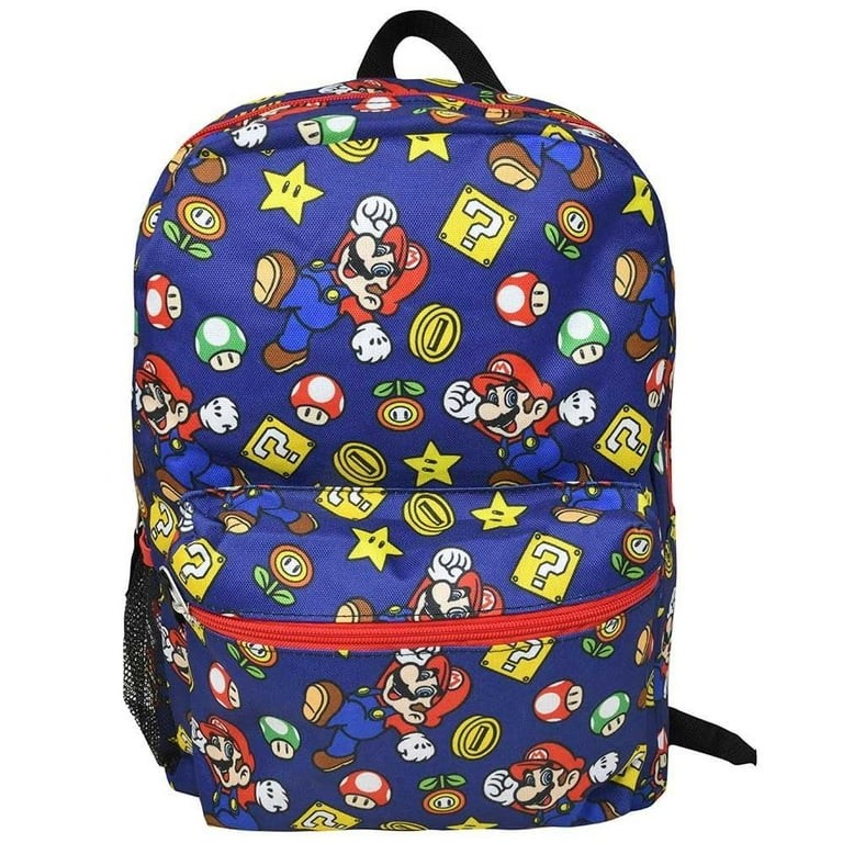 Mario Brothers Back Pack 1 EACH