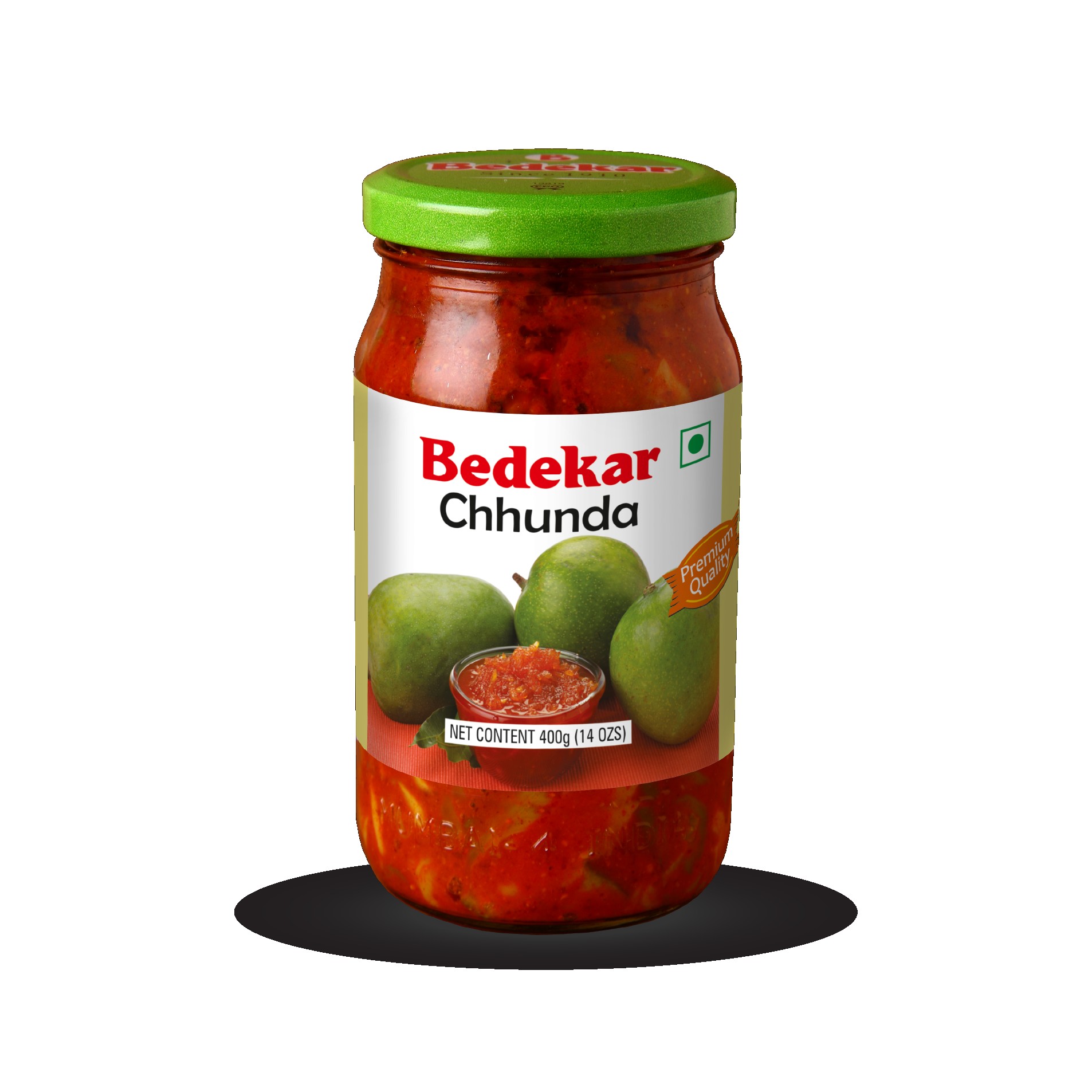 BEDEKAR CHHUNDA PICKLE (SHREDDED MANGO) 400 GM