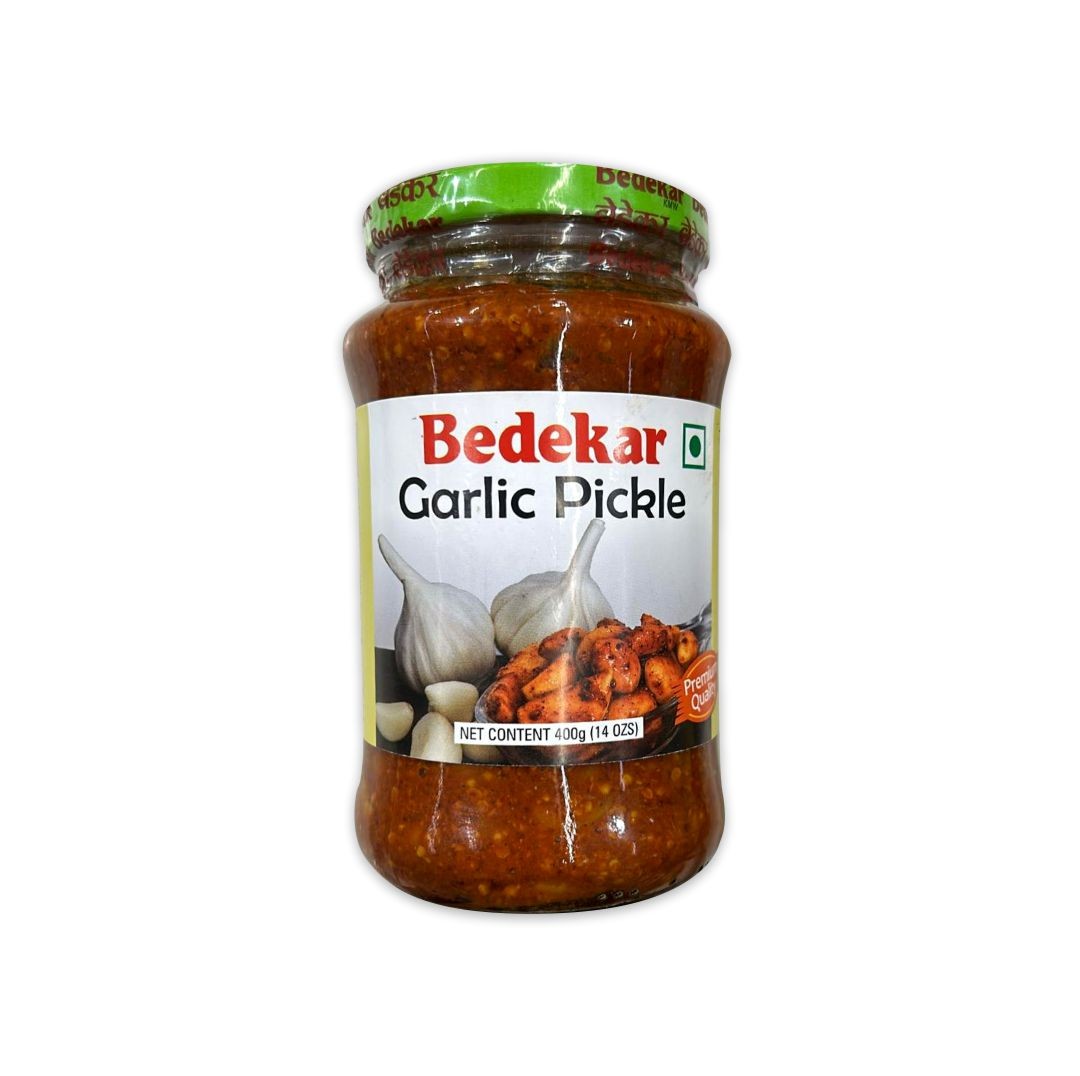 BEDEKAR GARLIC PICKLE 14 OZ