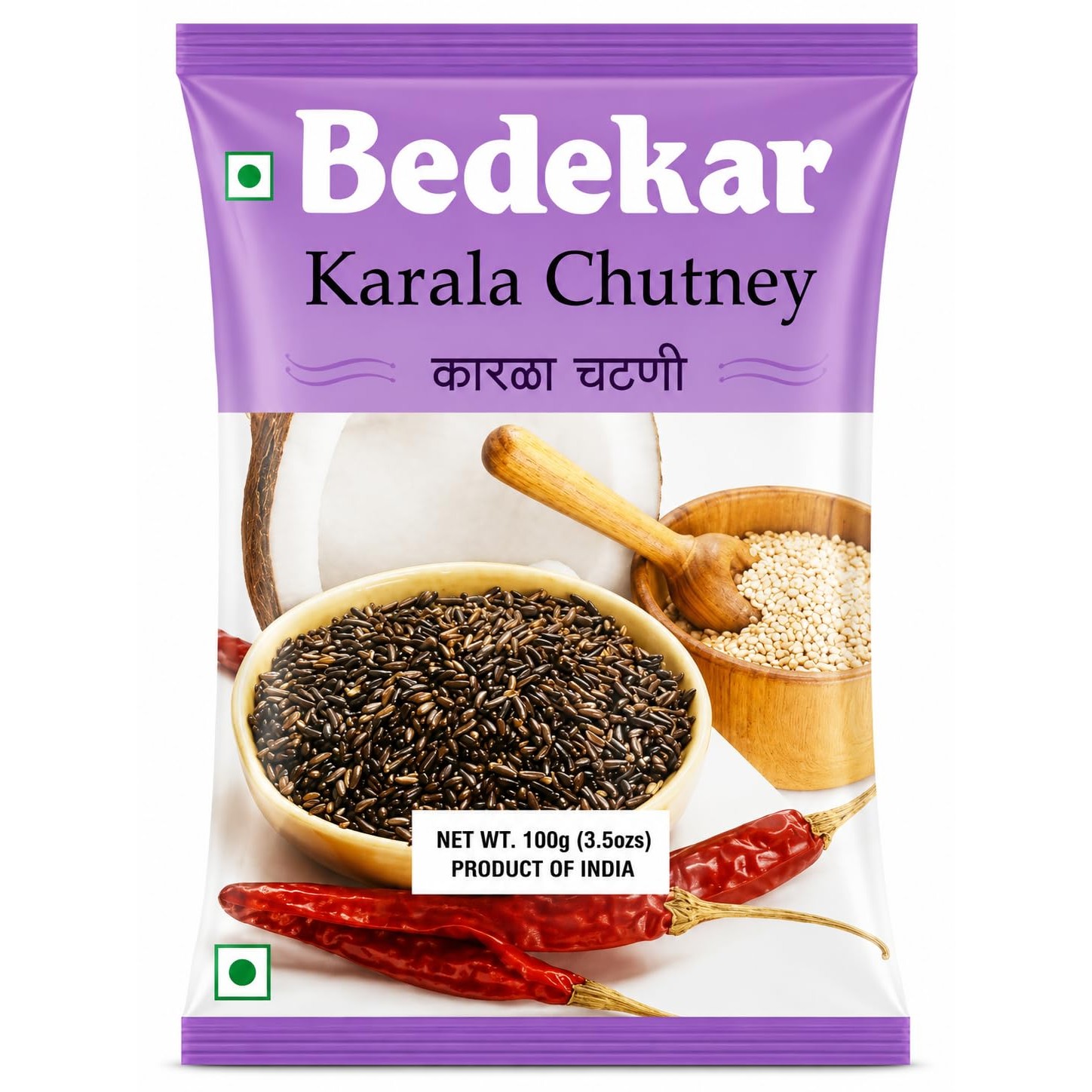 BEDEKAR KARELA CHUTNEY 100 GM