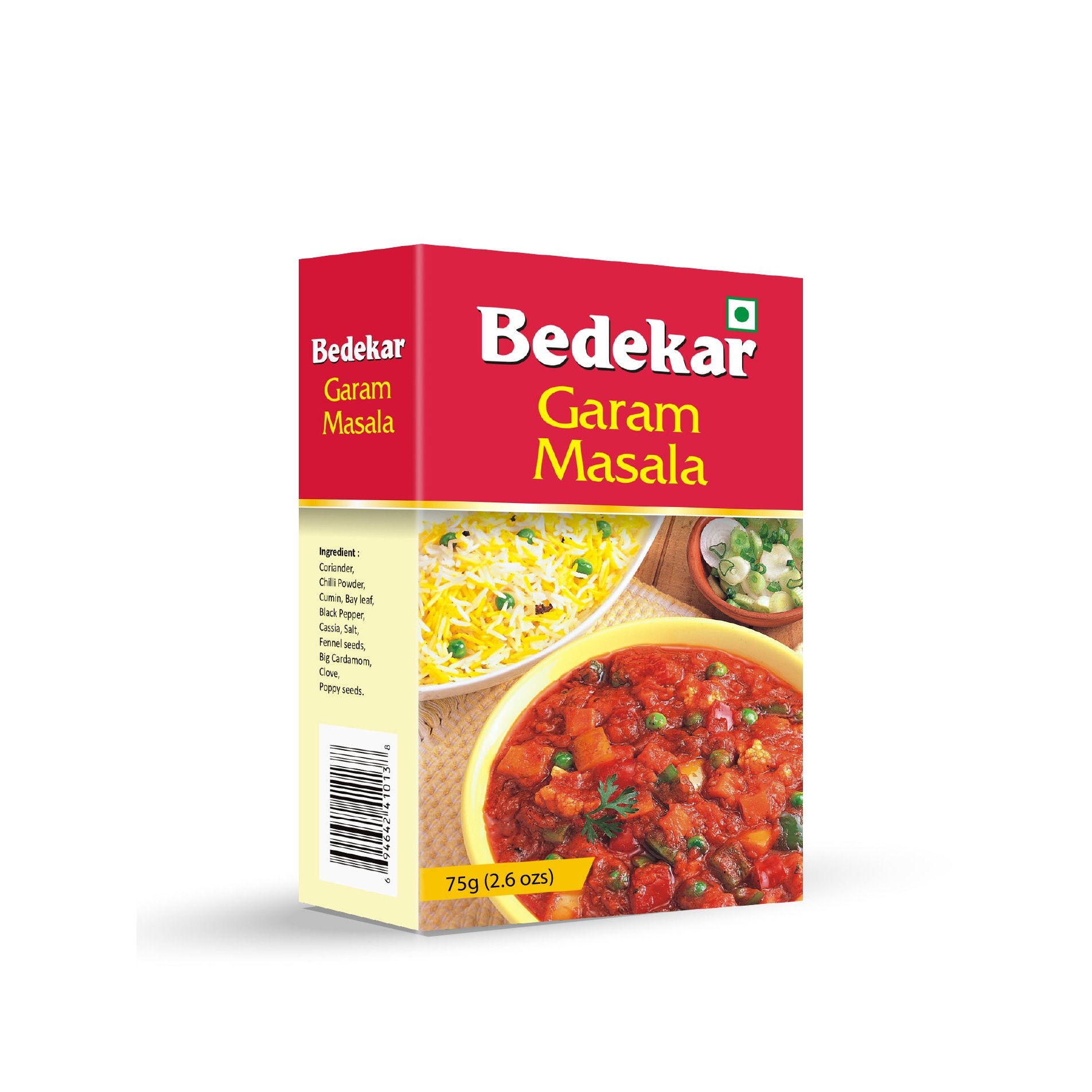 BEDEKAR GARAM MASALA 75 GM