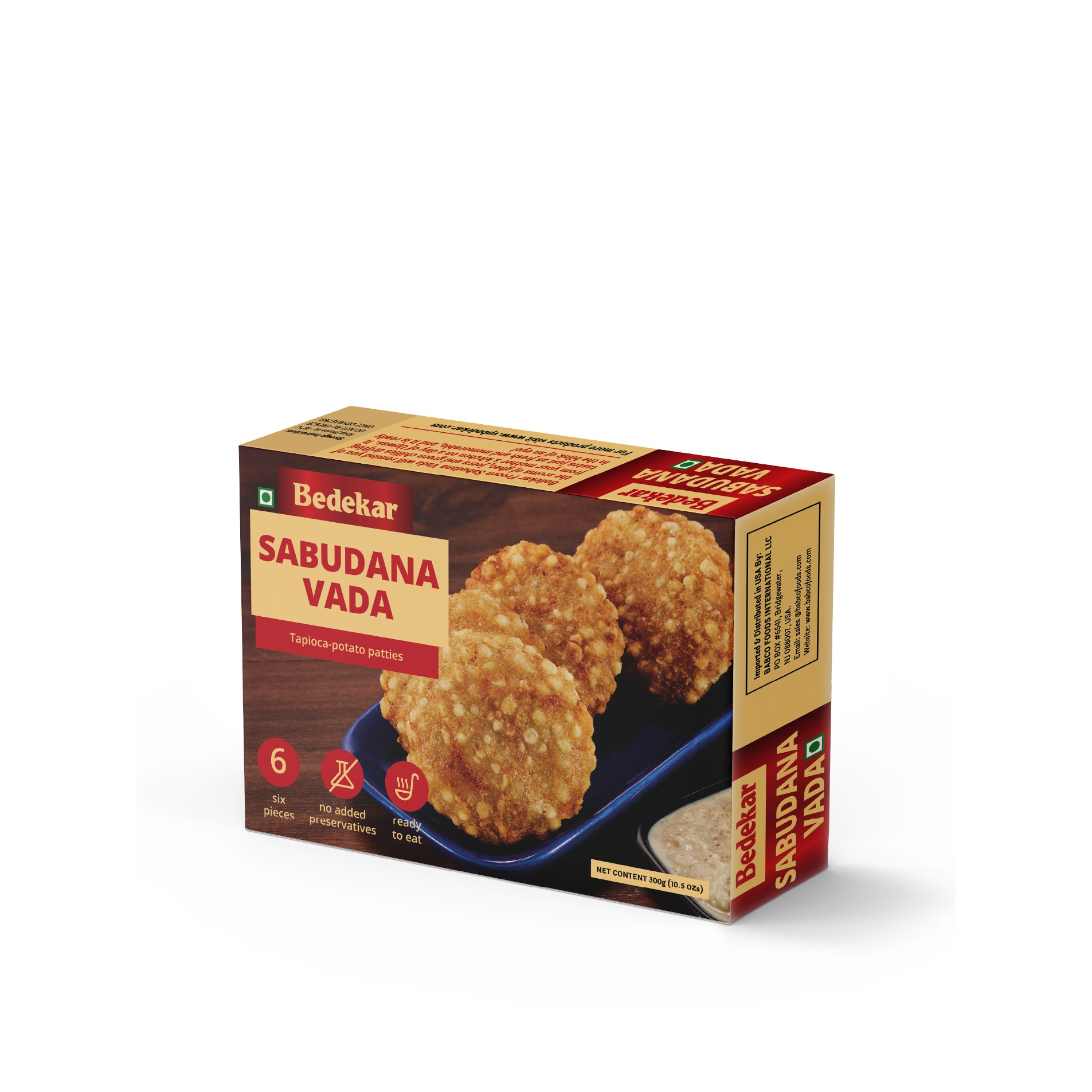 BEDEKAR SABUDANA VADA 0.66 EACH